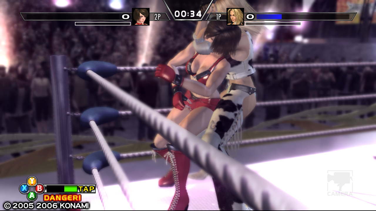 Rumble Roses Double XX en costume