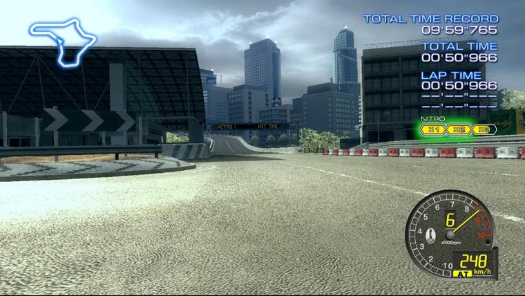 Ridge Racer 6 en course