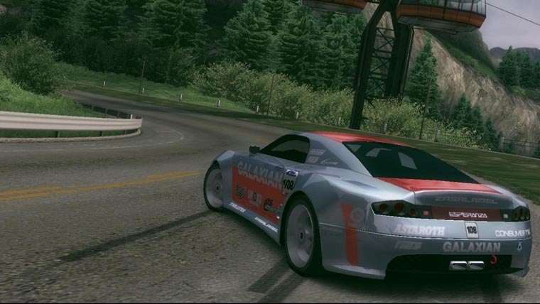 Ridge Racer 6 en course