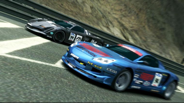 Ridge Racer 6 en course