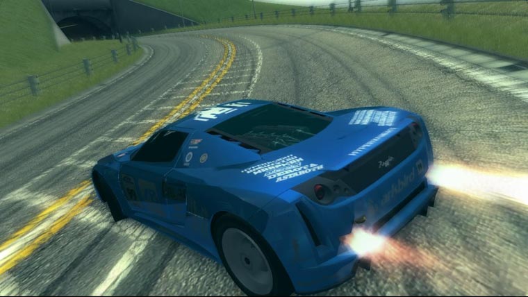 Ridge Racer 6 en course