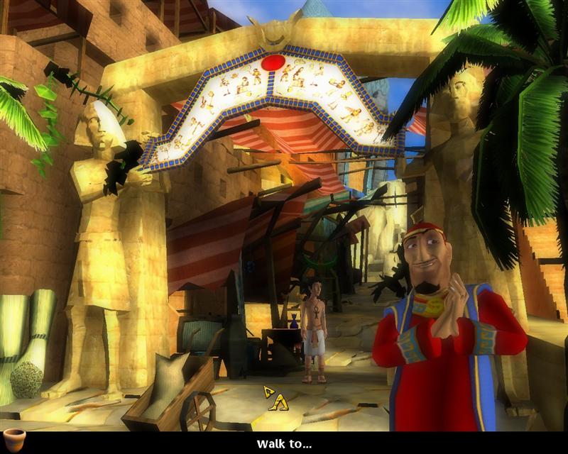 Ankh s'illustre en Egypte