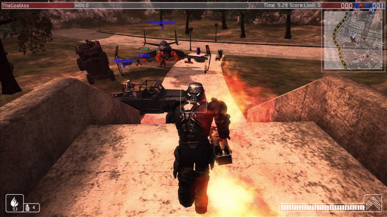 Warhawk au coeur de l'action
