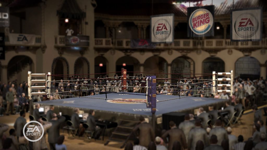 Fight Night Round 3 sur le ring