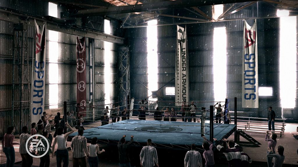 Fight Night Round 3 sur le ring