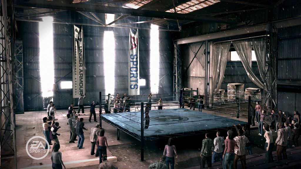 Fight Night Round 3 sur le ring