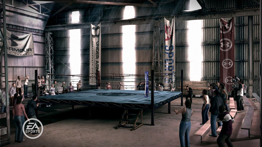 Fight Night Round 3 sur le ring