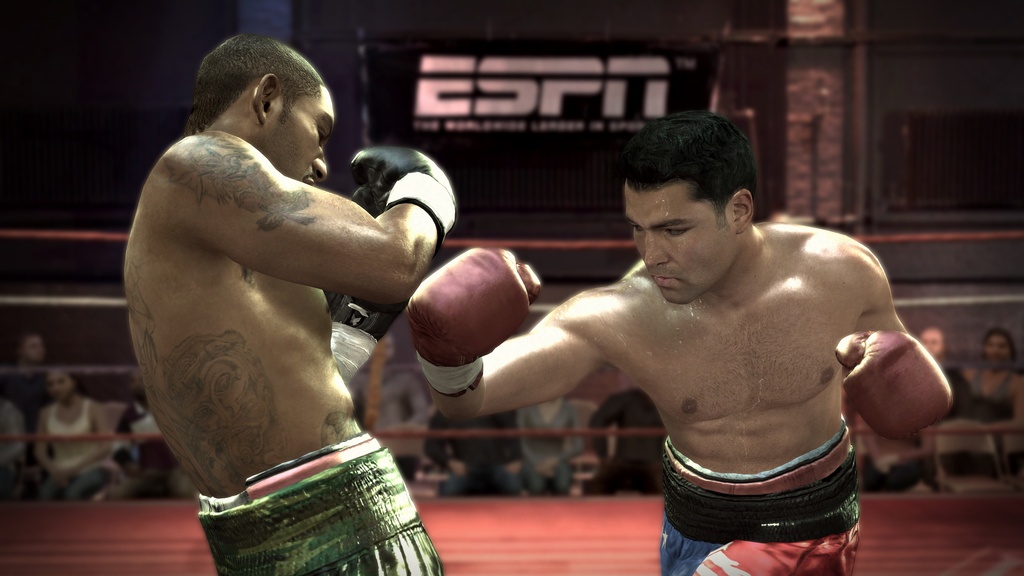 Fight Night Round 3 met l'ambiance