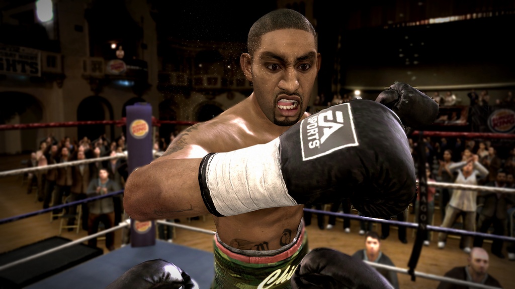Fight Night Round 3 met l'ambiance