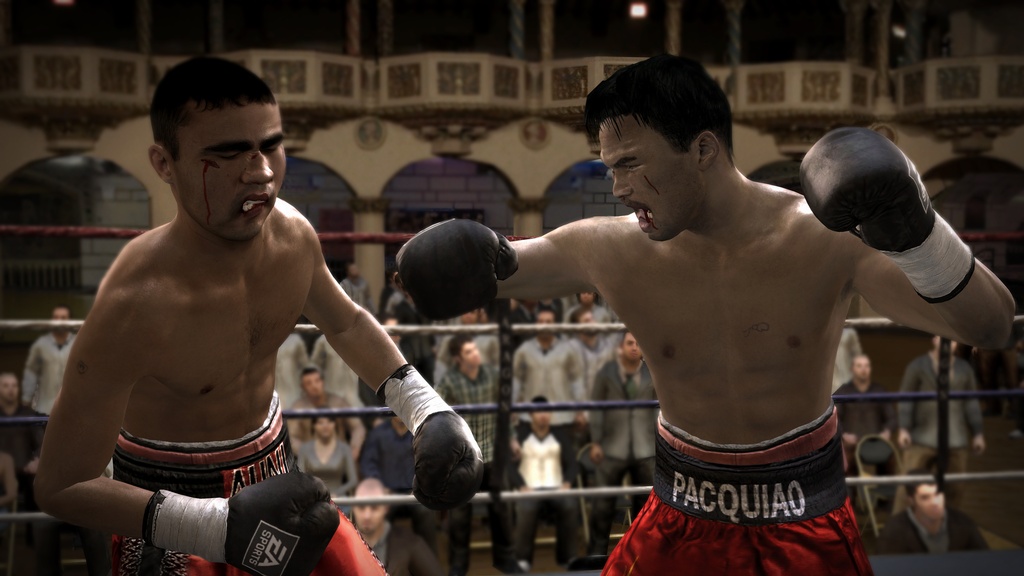 Fight Night Round 3 met l'ambiance
