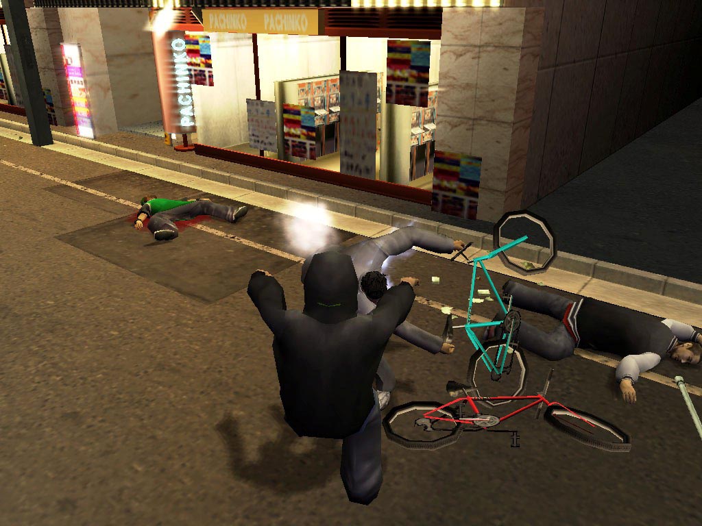 Yakuza : baston en images
