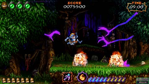 Ghosts'N Goblins s'illustre