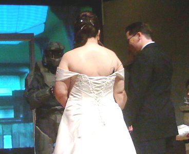 Un mariage musclé !