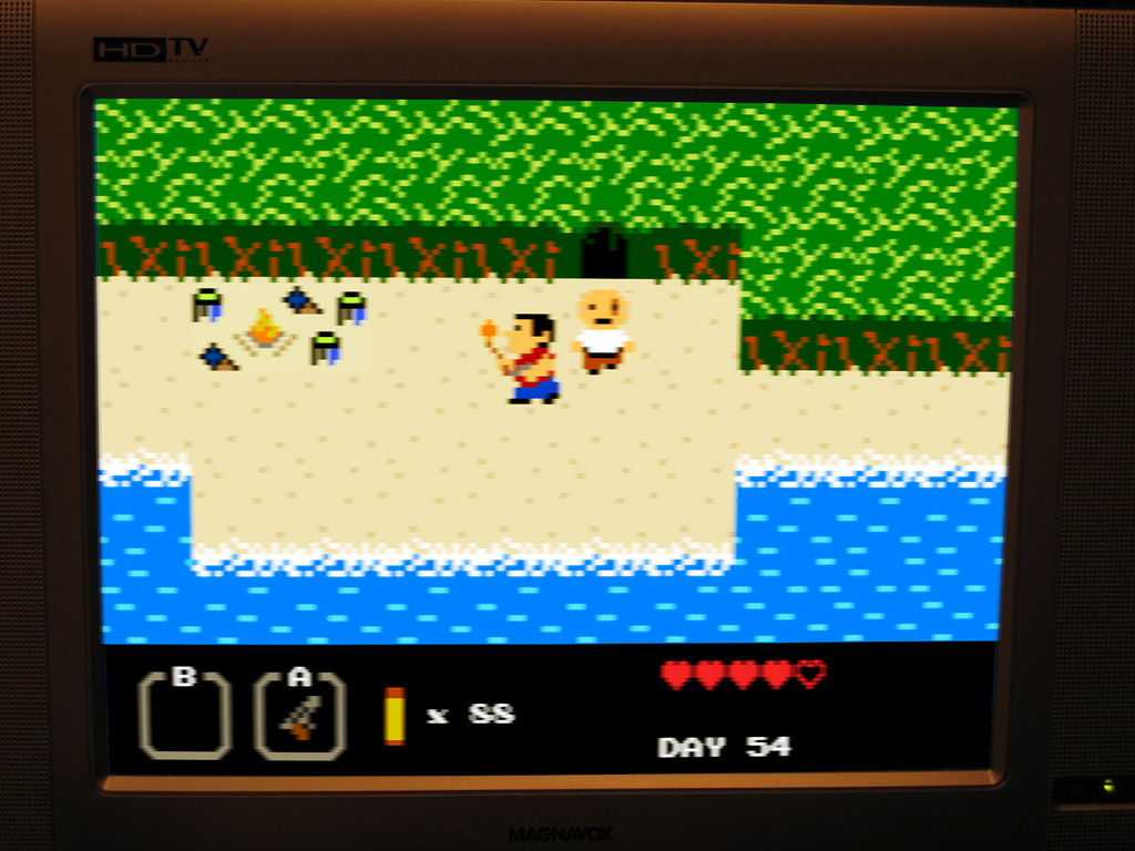 A quoi ressemblerait Lost... sur NES