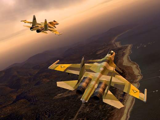 Ace Combat Zero dans les airs