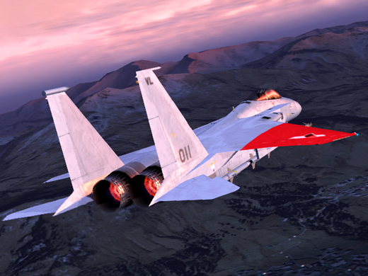 Ace Combat Zero dans les airs