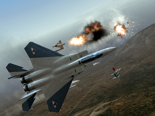 Ace Combat Zero dans les airs