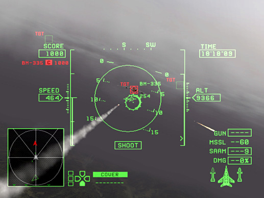 Ace Combat Zero prêt à faire feu
