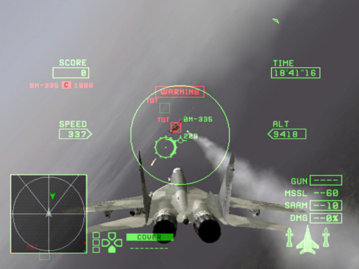 Ace Combat Zero prêt à faire feu