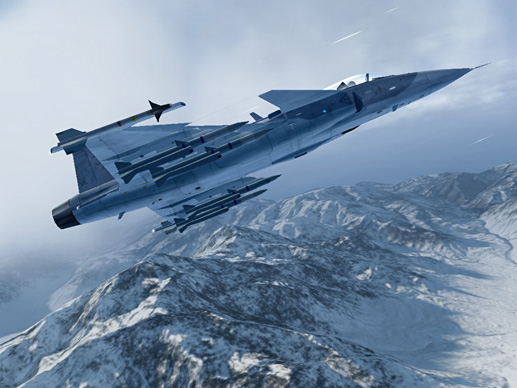 Ace Combat Zero prêt à faire feu