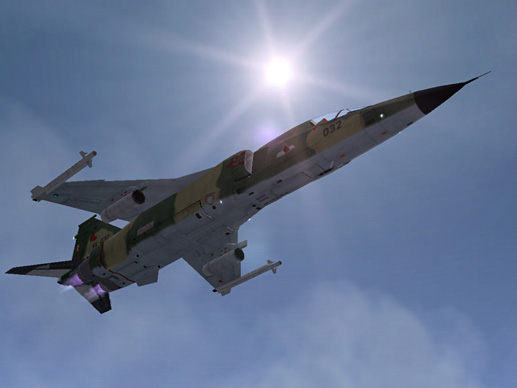Ace Combat Zero prêt à faire feu