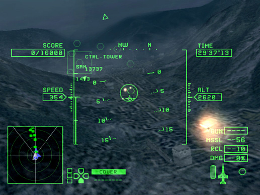 Ace Combat Zero prêt à faire feu
