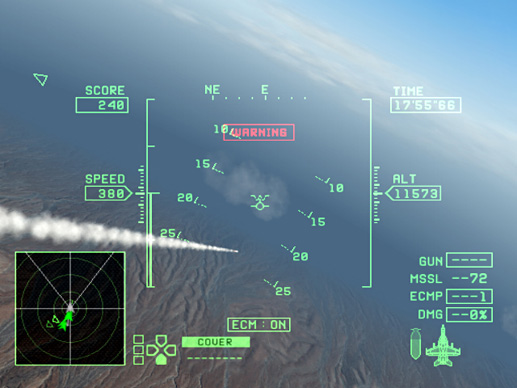 Ace Combat Zero prêt à faire feu