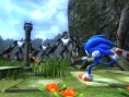 Sonic déboule en images
