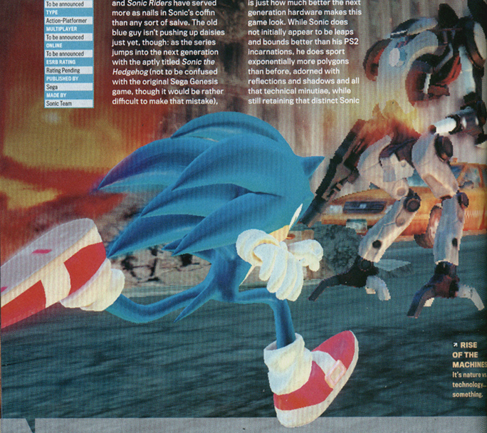 Sonic Next-Gen en images