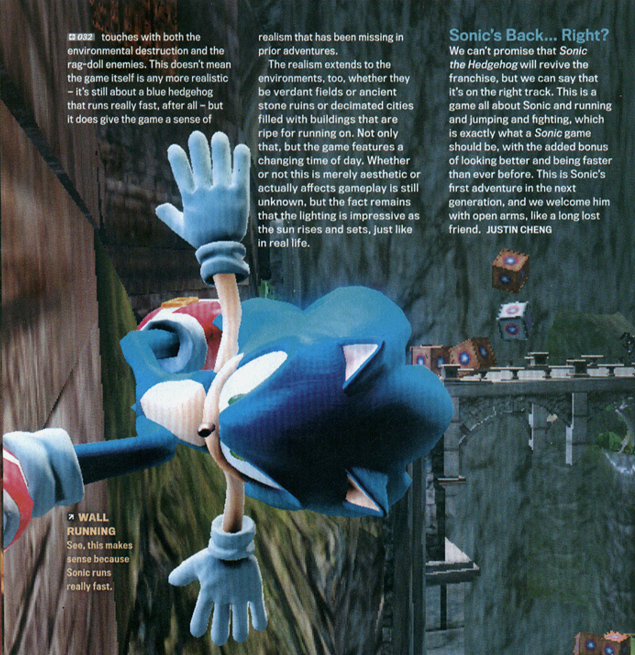 Sonic Next-Gen en images