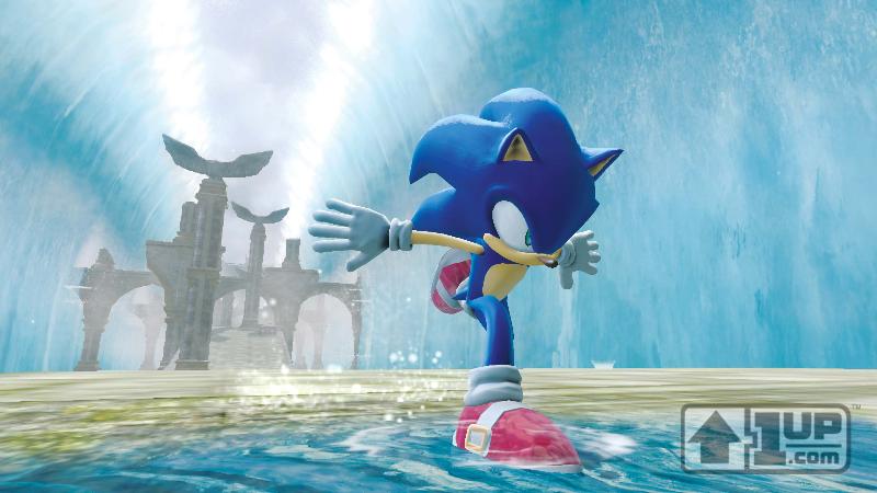 Sonic the Hedgehog bondit en images