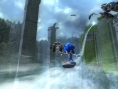 Sonic s'affiche à l'écran