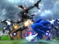 Sonic s'affiche à l'écran