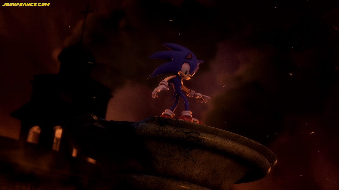 Sonic the Hedgehog en action