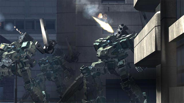 Armored Core 4 imagé sur Xbox 360