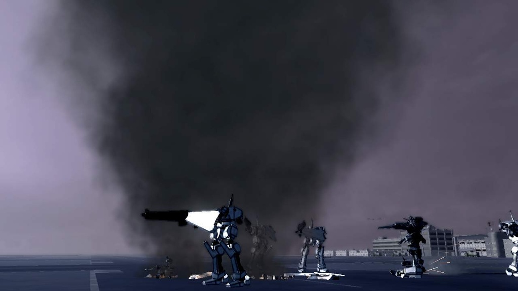 Flopée d'images d'Armored Core 4