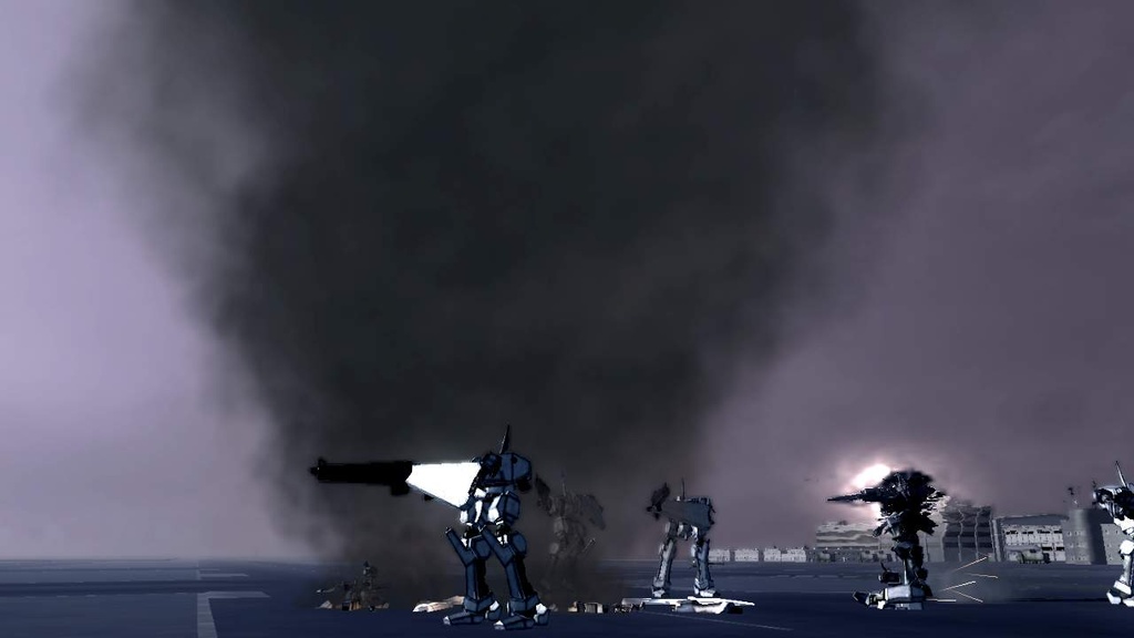 Flopée d'images d'Armored Core 4