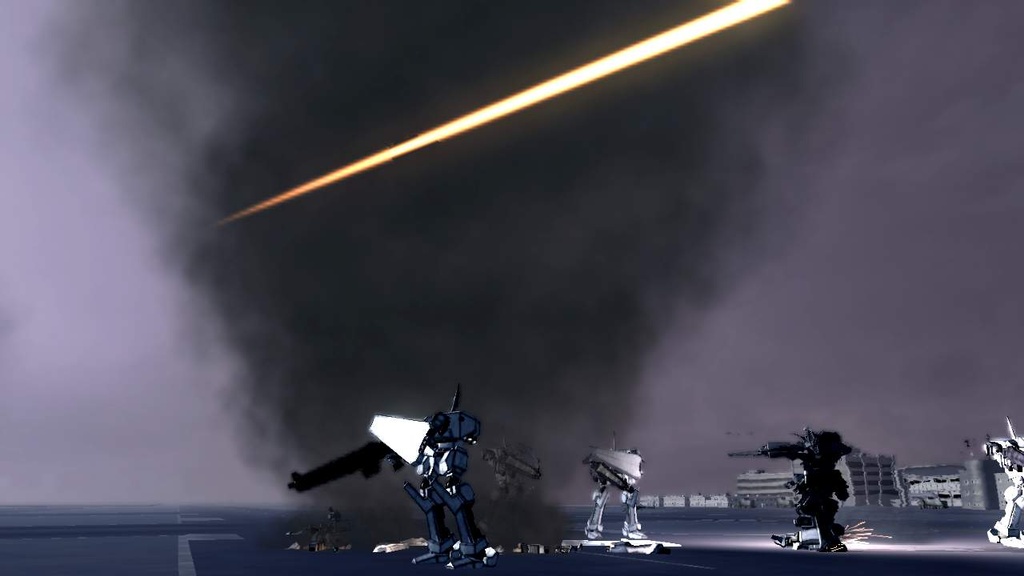 Flopée d'images d'Armored Core 4