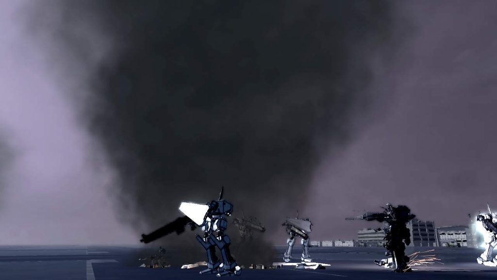 Flopée d'images d'Armored Core 4