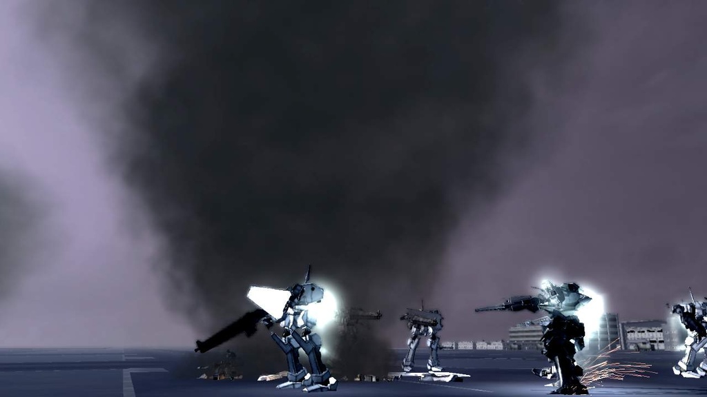 Flopée d'images d'Armored Core 4