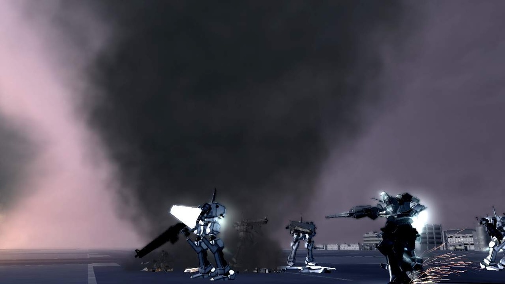 Flopée d'images d'Armored Core 4