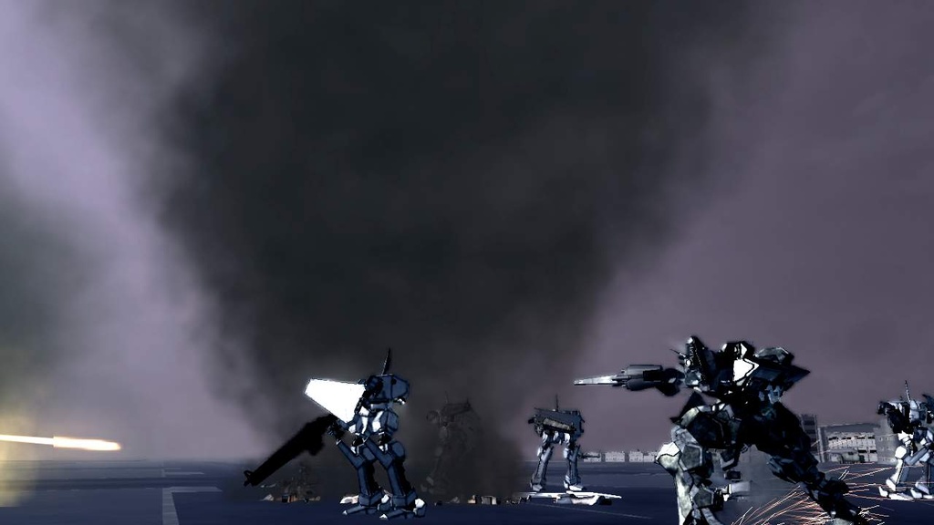 Flopée d'images d'Armored Core 4