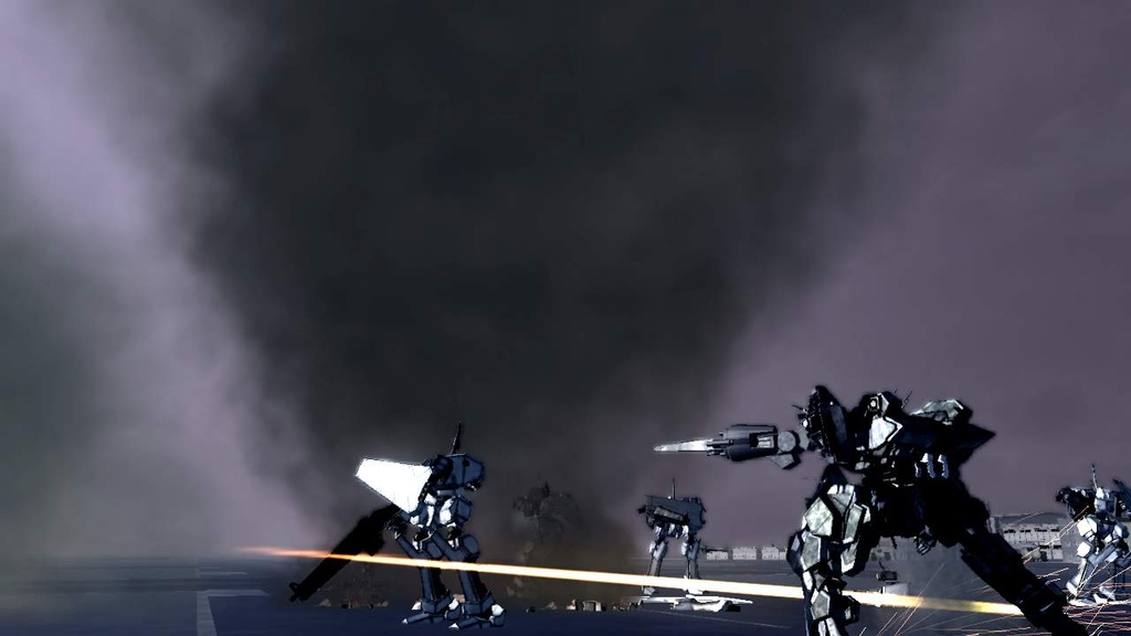 Flopée d'images d'Armored Core 4