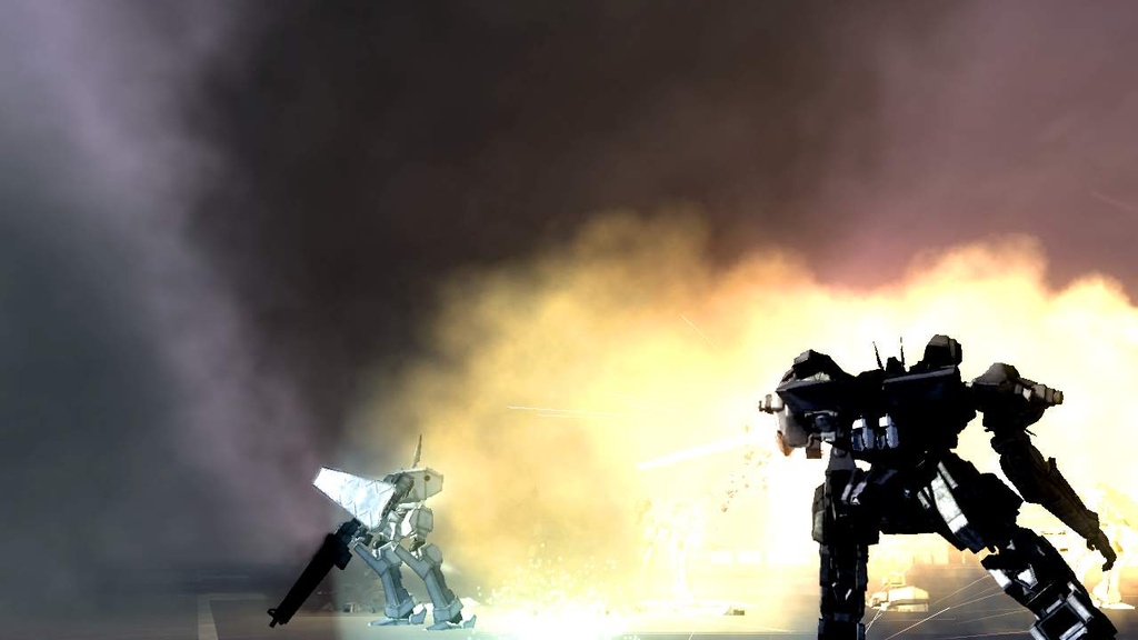 Flopée d'images d'Armored Core 4
