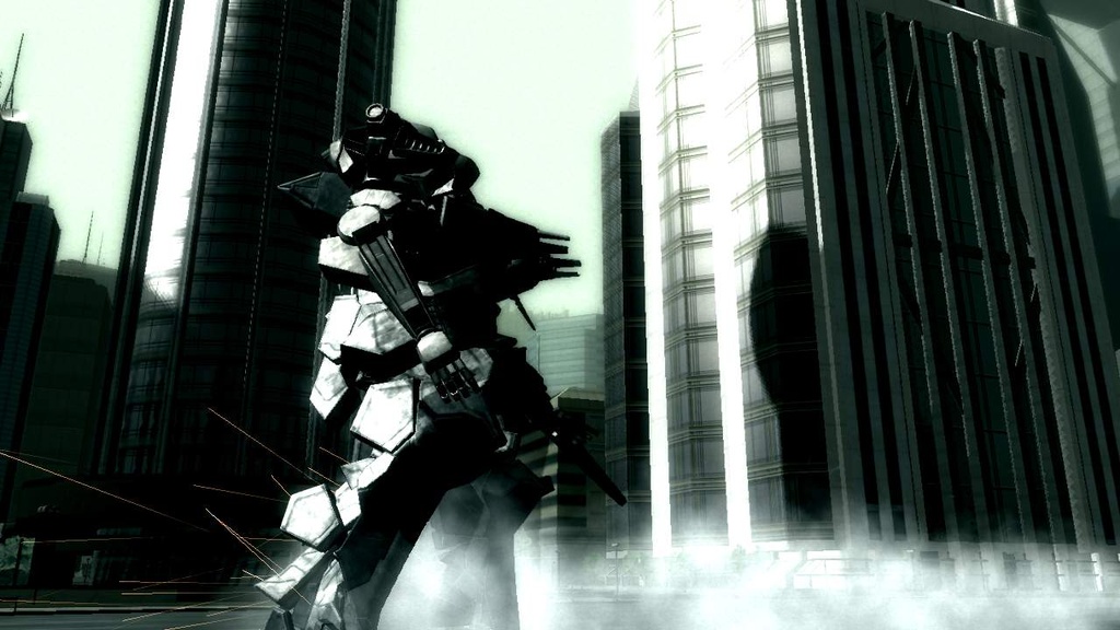 Flopée d'images d'Armored Core 4