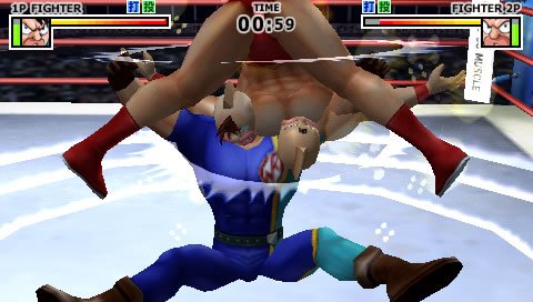 Muscleman de retour sur PSP