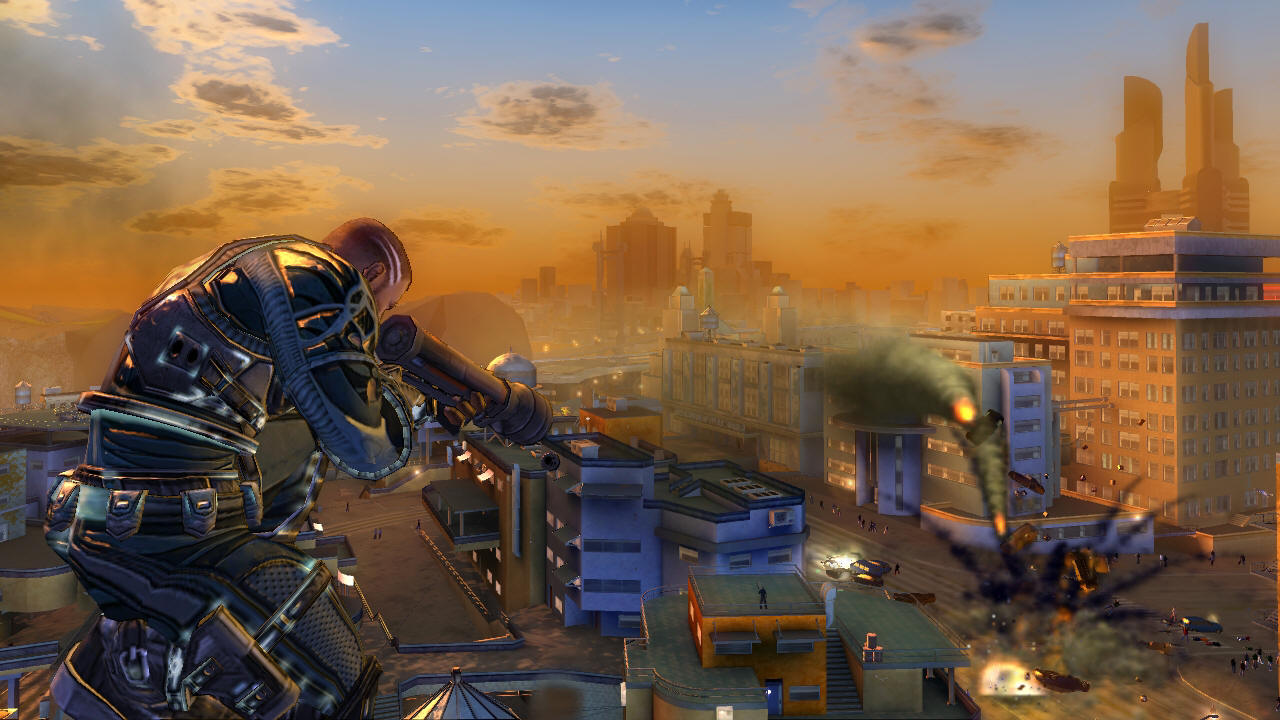Crackdown en deux images