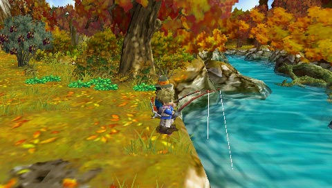 Harvest Moon à la pêche