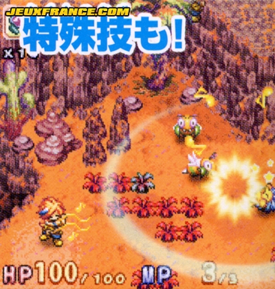 Children of Mana DS en images
