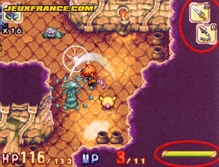 Children of Mana DS en images